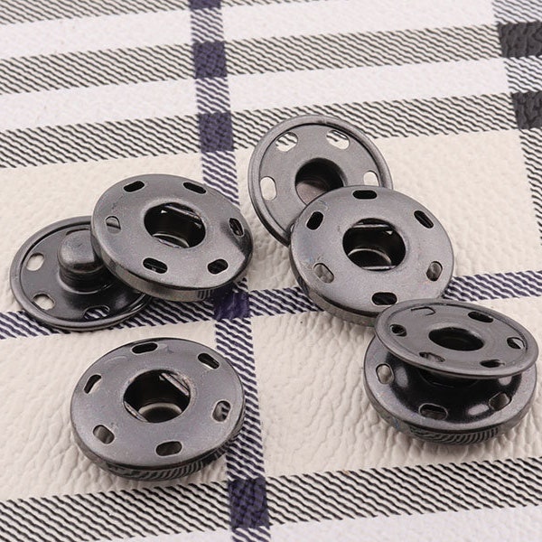 19mm metalen module bevestiger-20sets-kleding knop vacht snap knop naaien bevestiger portemonnee snap bevestiger lederen Craft