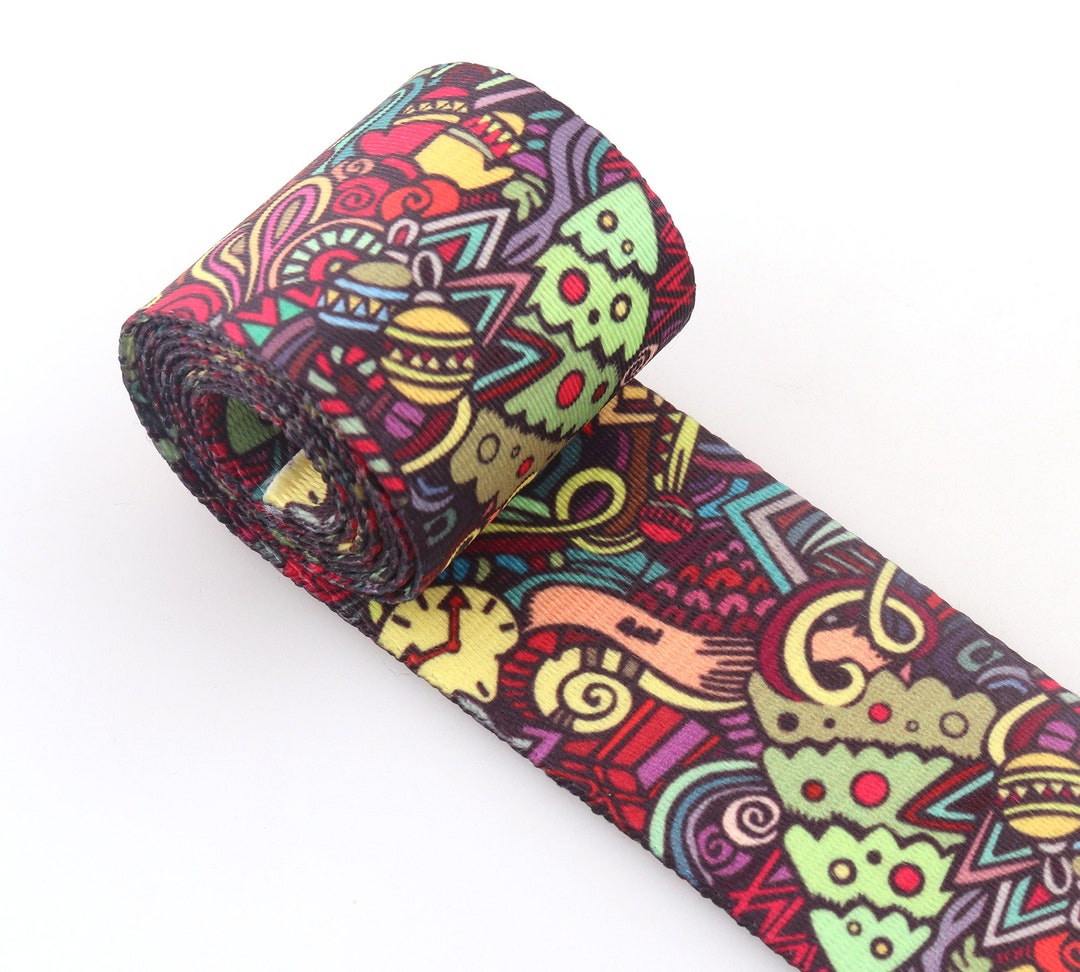 Webbing Handbag Strap – Strong, Multicolored, Various Widths & Patterns (Sold By The Meter)