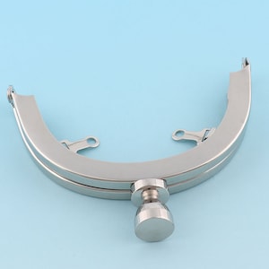 Purse Frame 9 *5cm Mini Nickel Bag Frame Clutch Lock Clasp Bag Frame Arched Coin Purse Frame Handbag Frame Bag Hardware