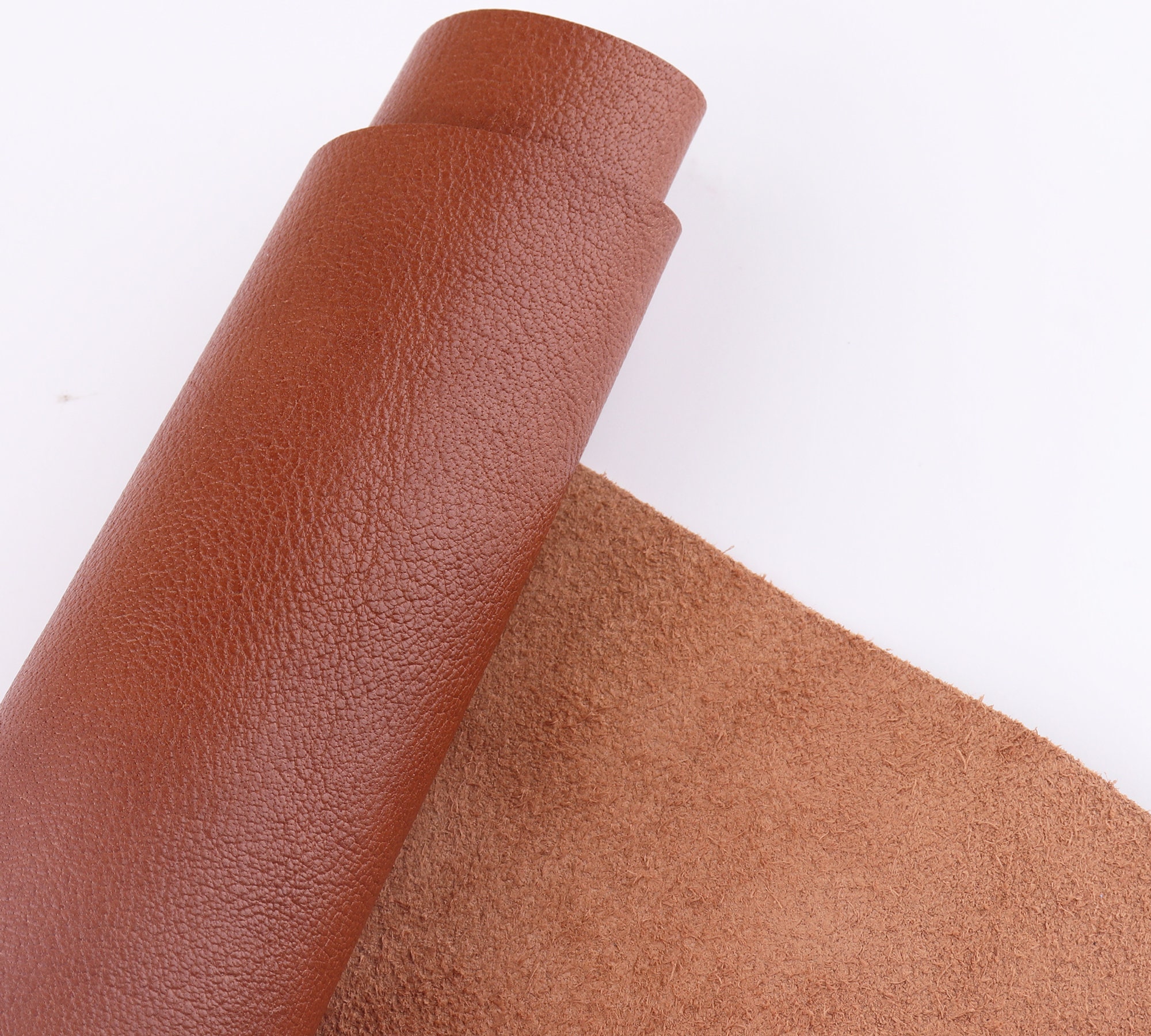 Brown Leather sheets 12W Natural Leather Pieces Cow Etsy