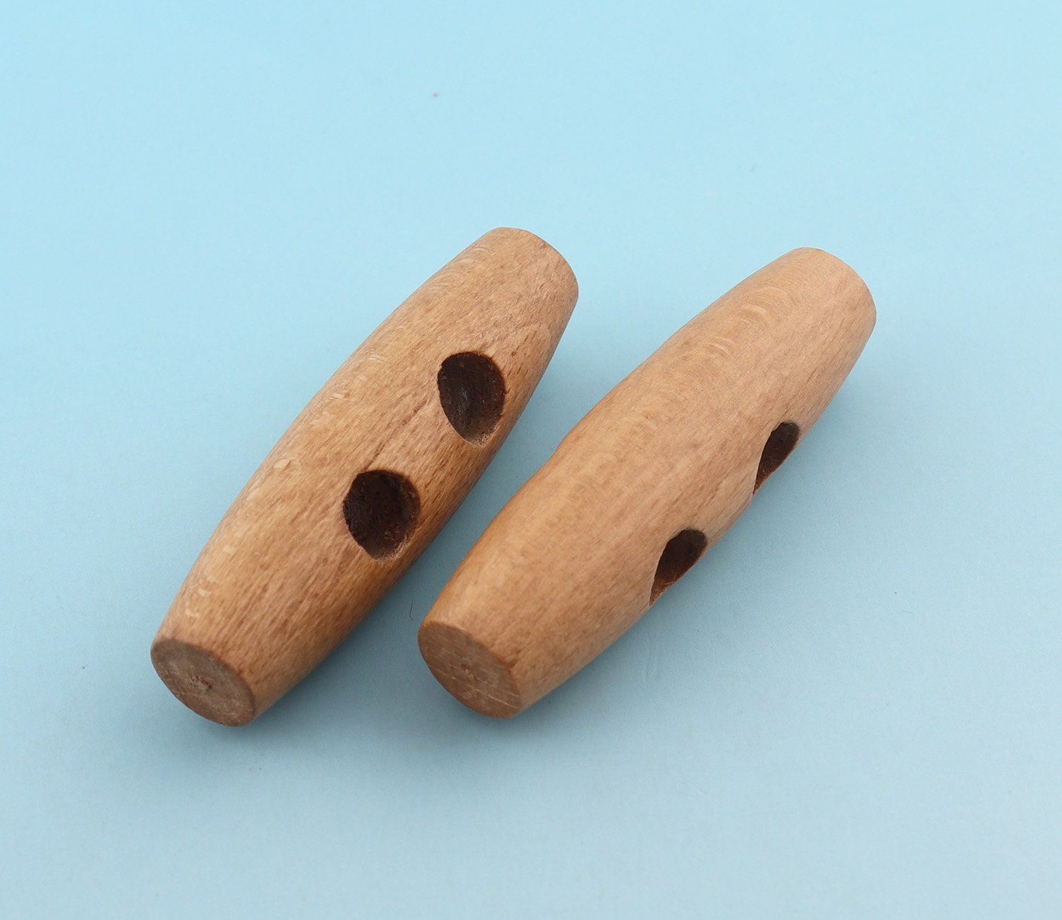 2 Holes 50mm High Quality Coat Toggle Buttons, High Quality 2 Holes 50mm  High Quality Coat Toggle Buttons on
