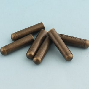 Shoelace Tips Bronze Shoelace Bullets 4-10pcs 4mm Metal Aglets Tube Clasps Shoelace Cord Ends Cord Finish Ends Metal End Tips End Stopper