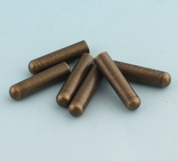 Shoelace Tips Bronze Shoelace Bullets 4-10pcs 4mm Metal Aglets