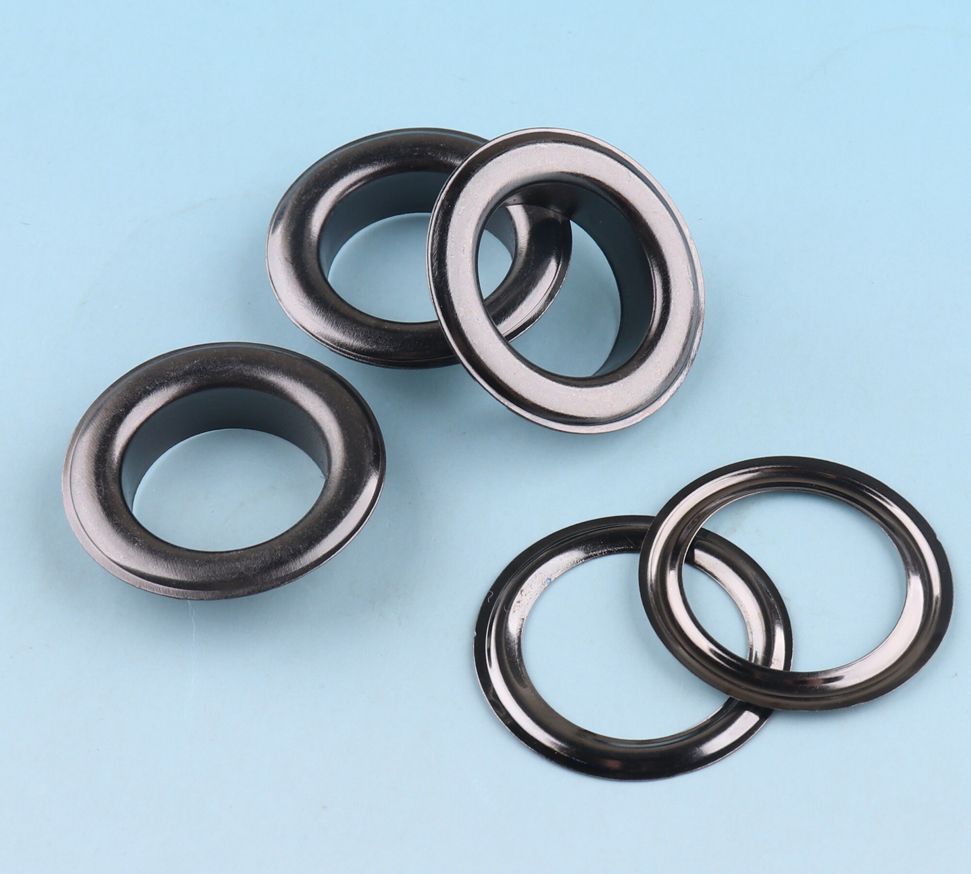 Eyelets With Washer 30pcs 17mm(hole) Gunmetal Grommet Large Eyelets for ...