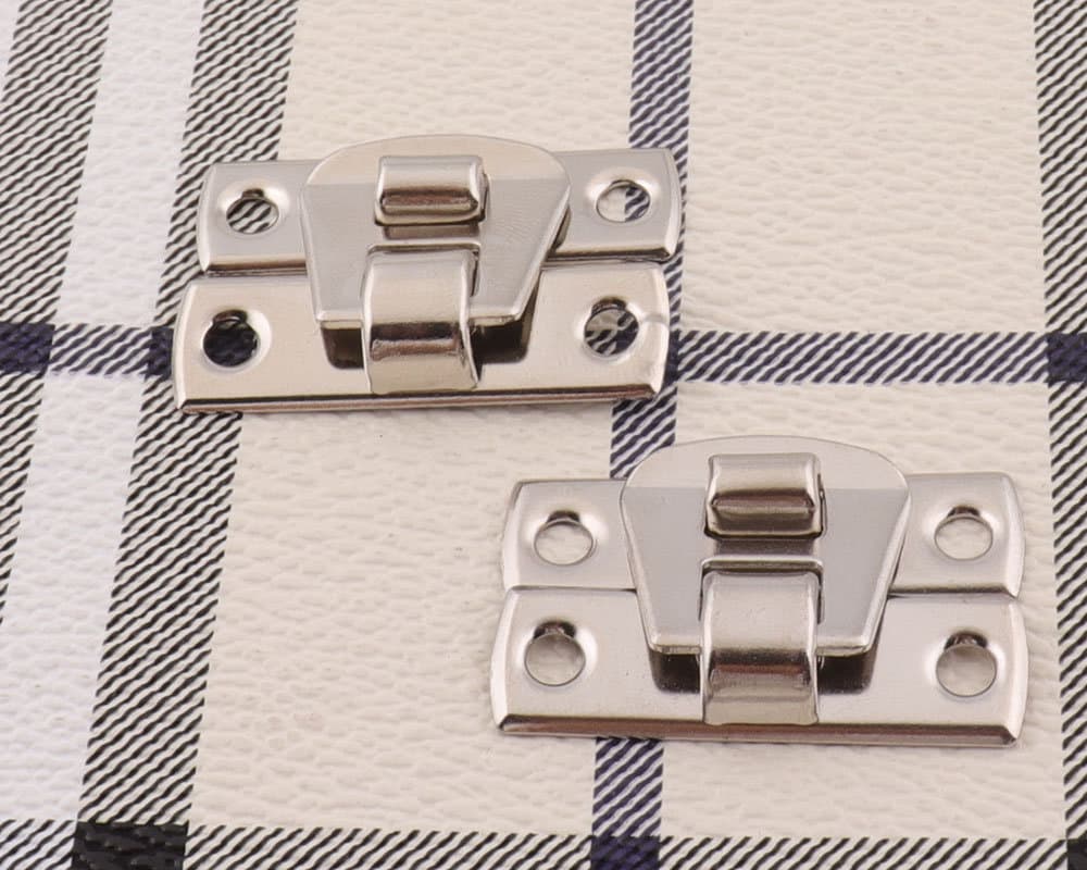 Silver Box Latch 6pcs 3222mm Hasp Box Hardware Box Lock Chest Etsy