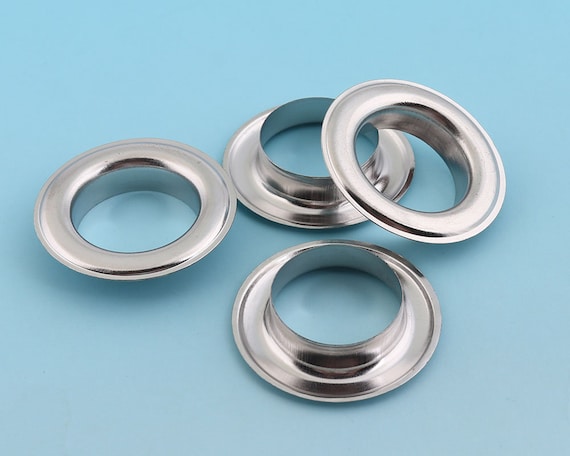 1 3 8 Large Eyelet Round Grommet Eyelets Silver Eyelet for Couture Bead Cores Clothes Leather Hardware Craft Canvas Making 20pieces Etsy France