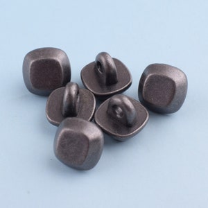 Alloy Buttons -10sets 7mm- Antique Silver Shank Buttons Mini Sheild Clothing button Celtic Buttons Coat Button Sewing Fastener leather craft