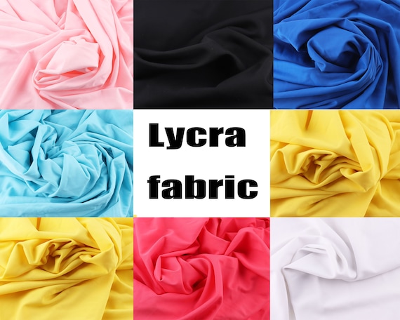 Cotton Lycra Fabric Sewing Spandex Fabric Lycra Knit Stretch