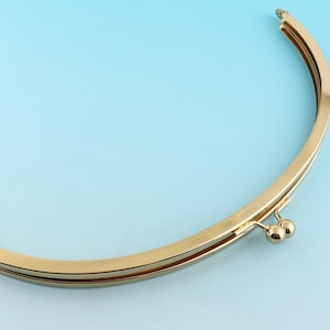 Light Gold Bag Frame 11.6*4.8&quot;Clutch Kiss Clasp Large Bag Frame Purse Frame  Handbag Charming Jewelry Frame Bag Hardware