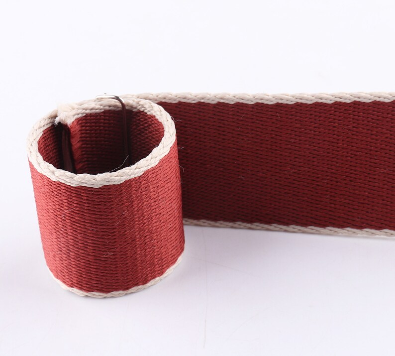 38mm Cotton Webbing Strap by the Yards Webbing Canvas Leash - Etsy