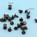 Antique Bronze Rivets 200sets 65mm Metal Button Double Capped - Etsy