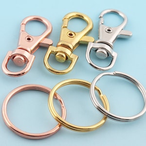 Swivel Clips 20pcs 3212mm Antique Brass Swivel Snap Hook Small Lobster  Clasp Metal Leatherware Accessories Lobster Trigger Clasp 