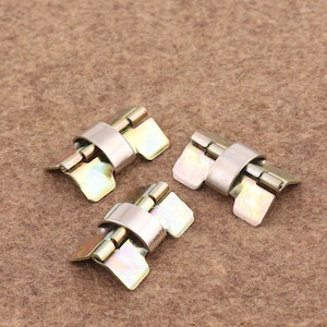 Nikkel fixatie scharnieren 8ST 20 * 13mm kabinet scharnieren vak scharnieren mini scharnieren decoratieve scharnieren hout vak scharnieren vak hardware