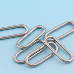 Oval Ring Non Welded Oval Buckle 25mm Belt Strap Buckle Webbing Oval Ring Bag Clasp Handbag Accessories
