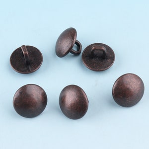 6pcs 14mm Copper Buttons Vintage Buttons Blazer buttons Metal Clothing button Celtic Buttons Coat Button Sewing Fastener