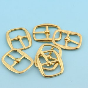 Mini Golden Belt Buckle 10pcs 1/2&quot; Adjuster Buckle Tri Bar Buckles Strap Buckle Adjuster Slider Sac à main Sac à main Fabrication d&#39;accessoires