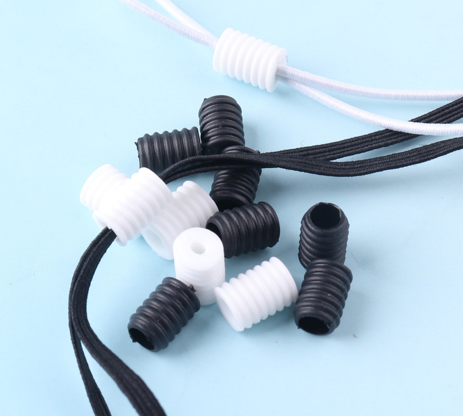 Cord Adjuster 500pcs 2mm Cord Locks Elastic Cord Stopper for Etsy
