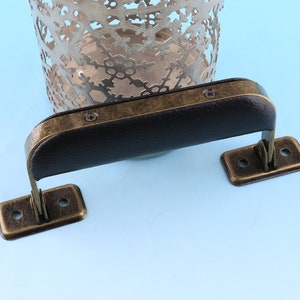 Plastic Handle 6"(15CM) Antique Bronze Box Handle Suitcase Handle Arched Trunk Handle Hardware Leatherware Craft