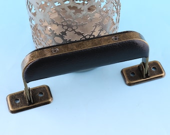 Plastic Handle 6&quot;(15CM) Antique Bronze Box Handle Suitcase Handle Arched Trunk Handle Hardware Leatherware Craft