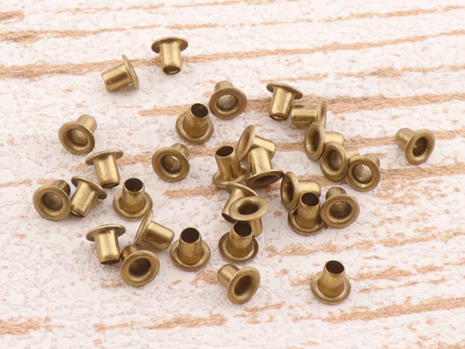 Brass Eyelets 200pcs 4mm Mini Round Grommet Eyelets for Sewing Etsy
