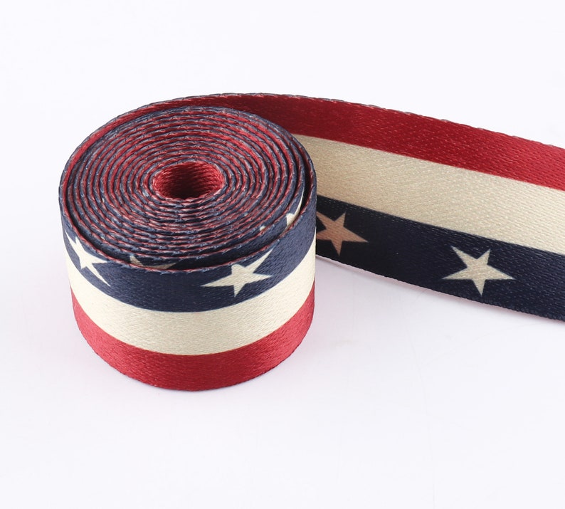 Rainbow Webbing 1.5 inch Stripe Webbing Colorful Ribbon Webbing Strap Bag Strap belt Canvas Webbing Key Fobs Strap
