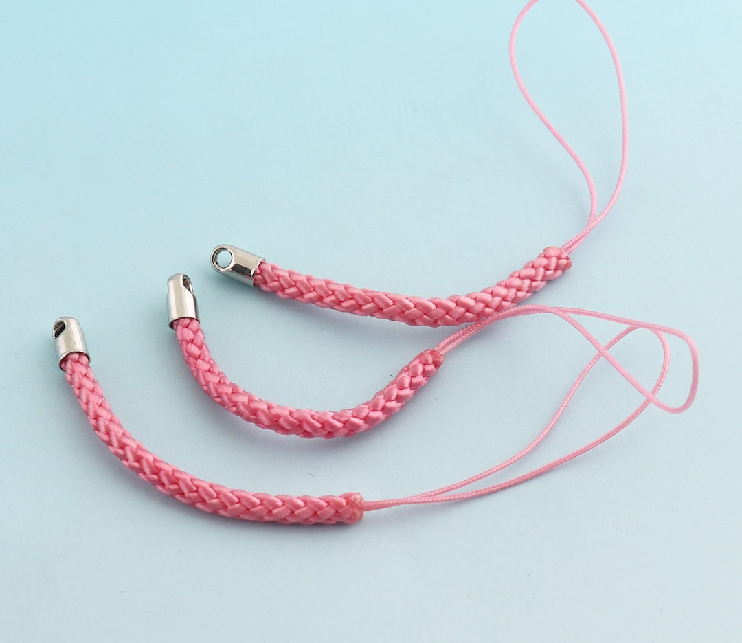 Pink Cell Phone Straps 25pcs 100mm Cell Phone Accessory Cell Phone
