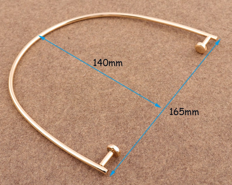 Purse Handles 2pcs Bag Handle Carry Ring Handle Arched Handbag Etsy