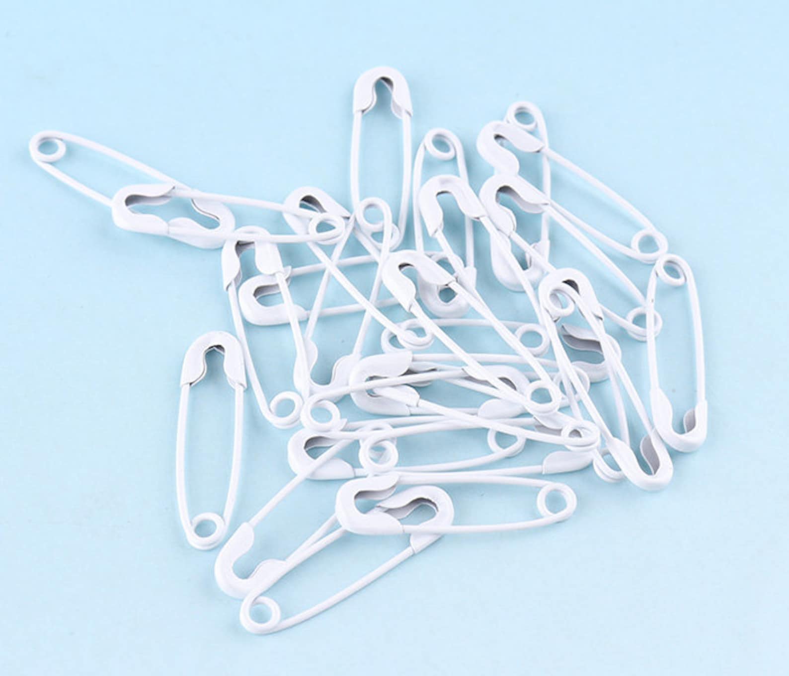 Mini Safety Pins 100300 Pcs 194 Mm Rainbow Brooch Safety Etsy