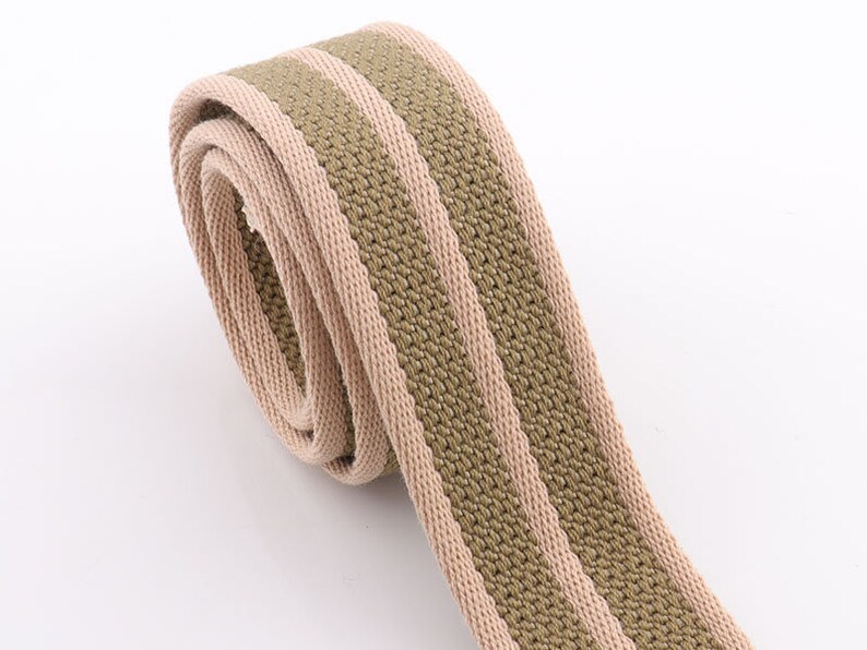 bing Stripe bing 38mm Cotton bing Fabric Belt Canvas Etsy