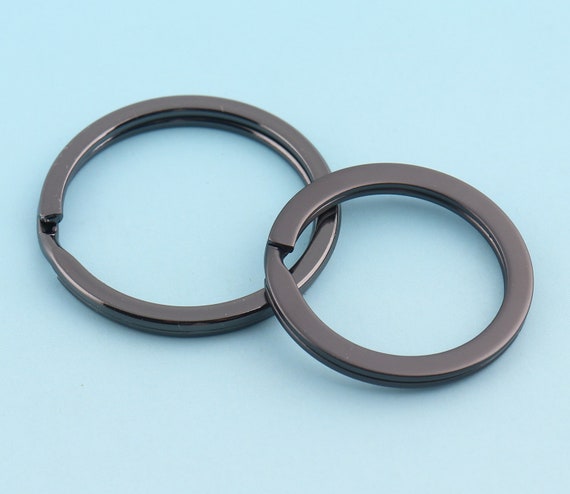 Jump Ring 10pcs 28mm/30mm Gunmetal Key Ring Large Key Fob Ring