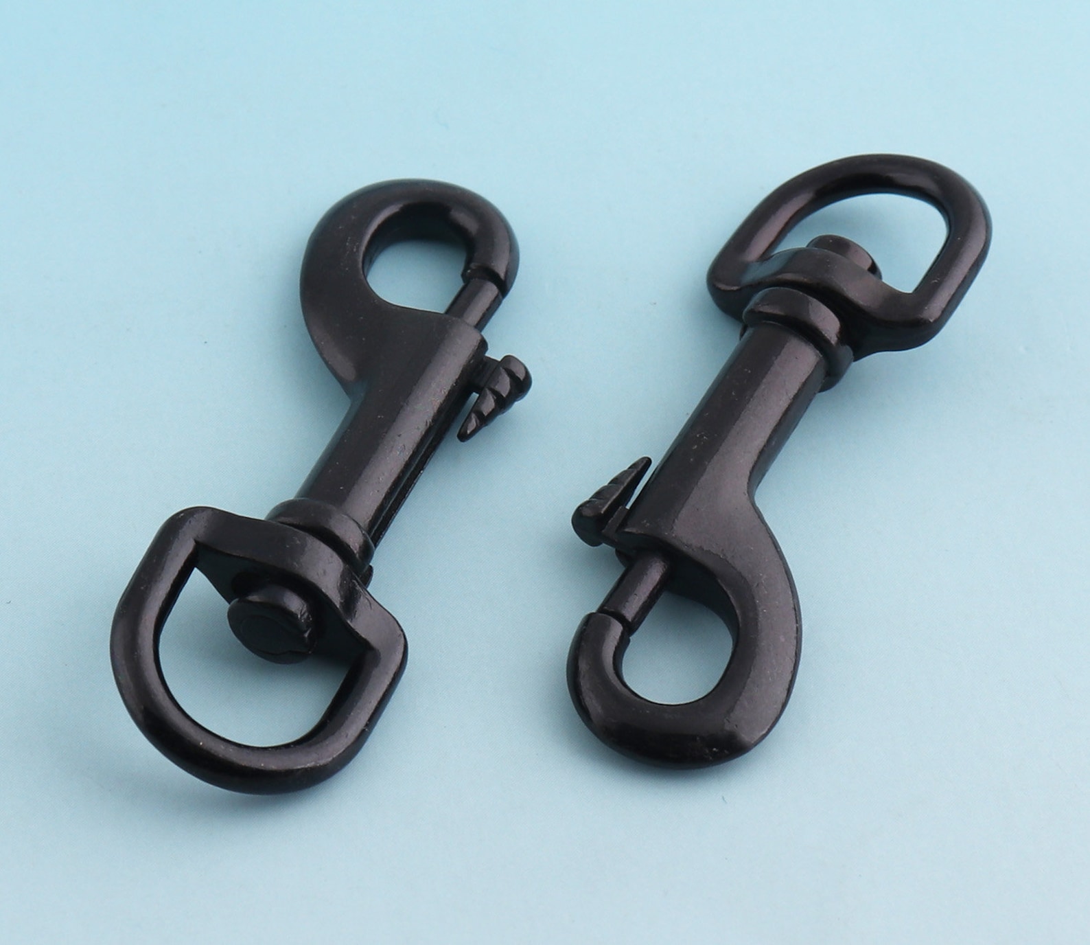 Swivel Clasp Black Snap hook 6pcs 5212mm Metal Swivel hooks Etsy