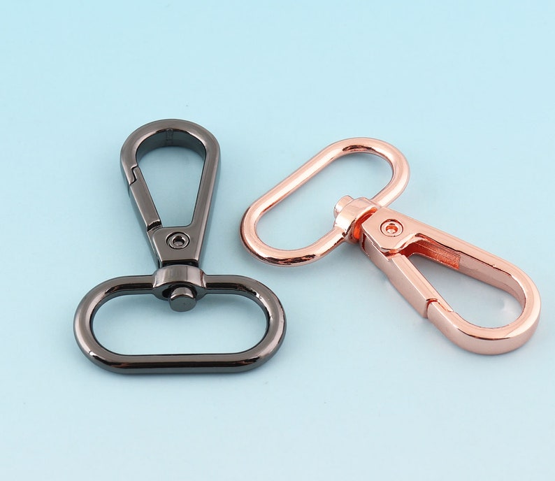 Gunmetal Swivel Clasp 8pcs 4825mm Large Snap Hook Spring Etsy