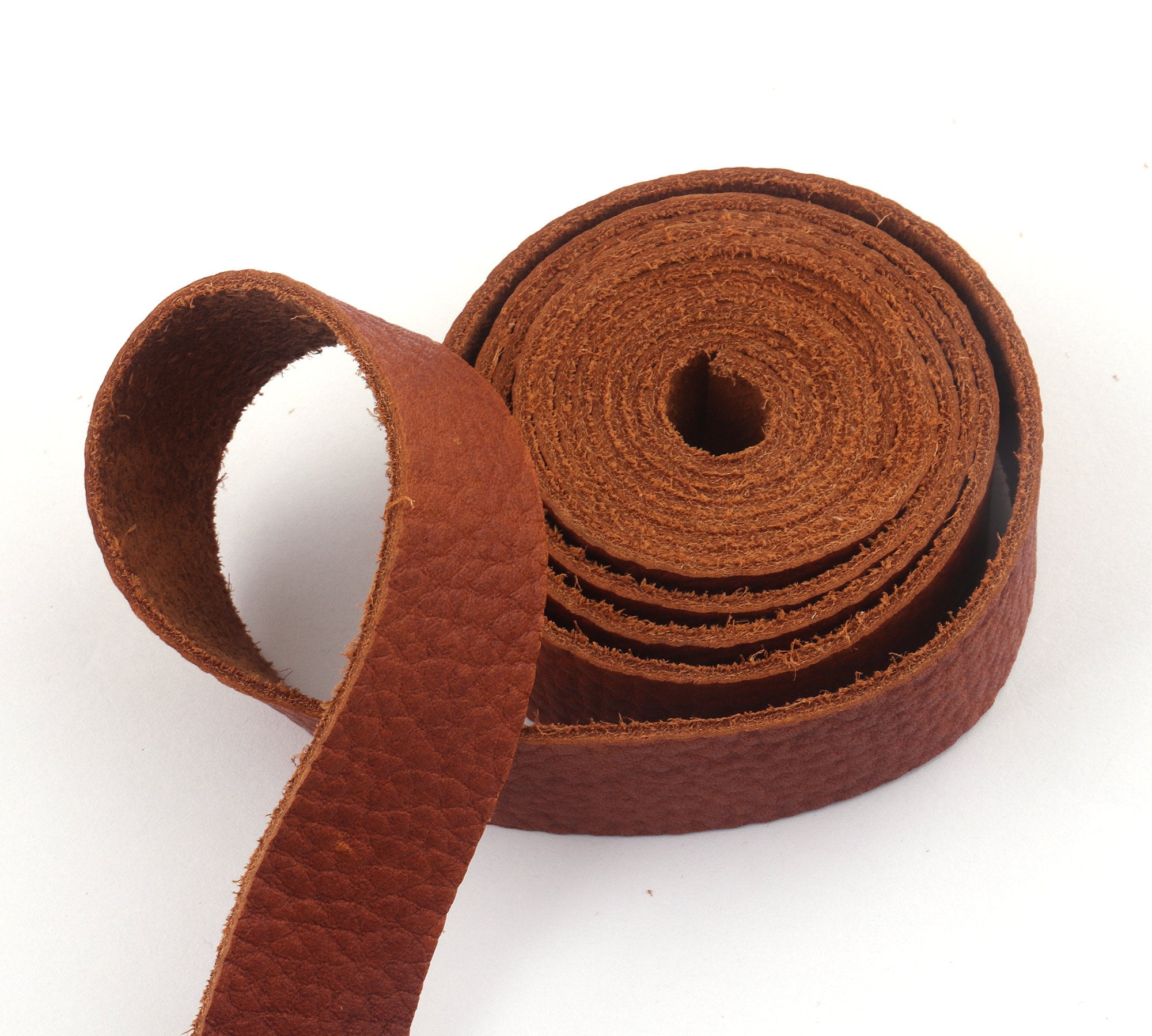 Natural Leather Strips 1350mmw Brown Cowhide Leather Strap Etsy UK