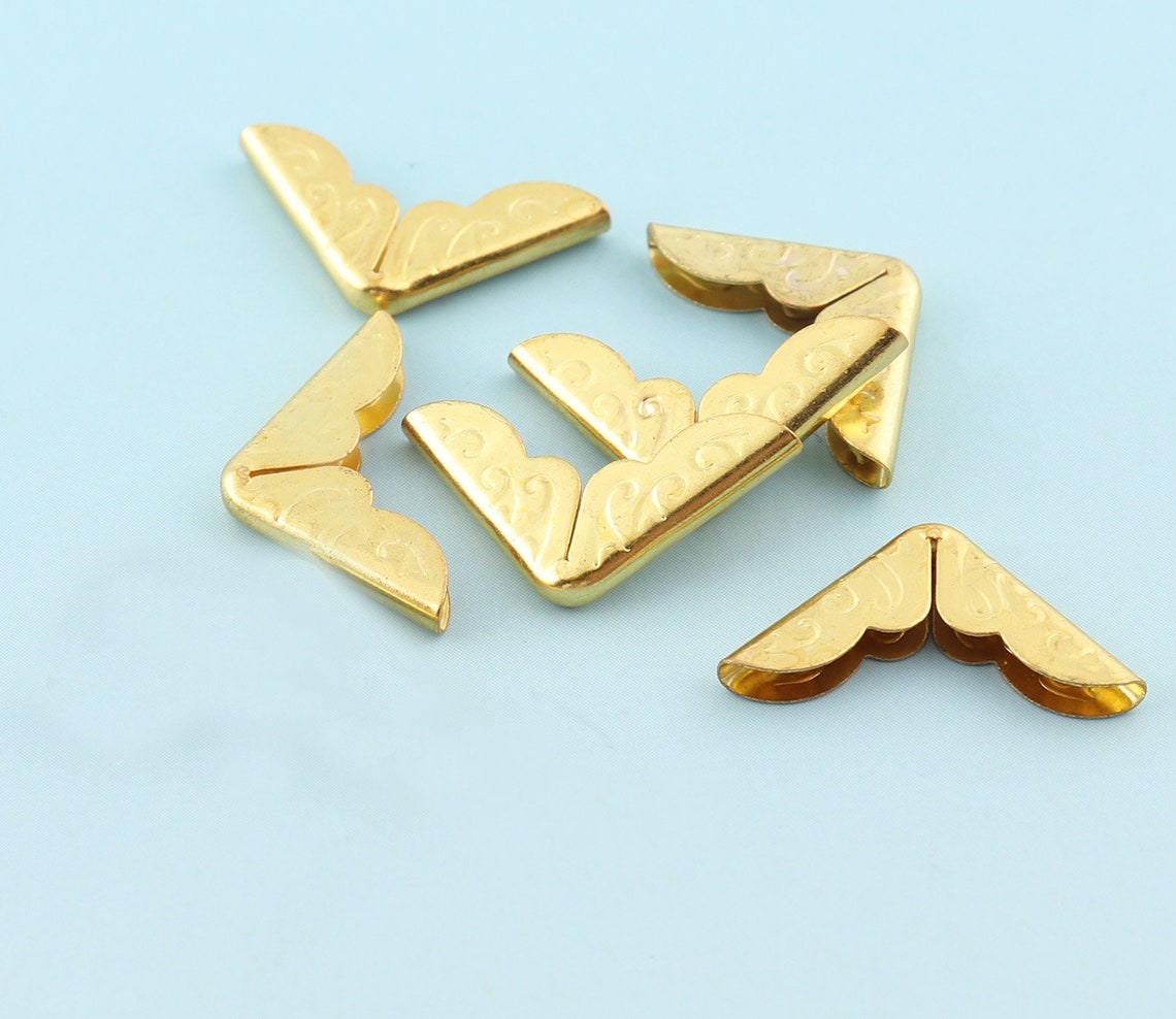 Golden Corners 30pcs Decorative Book Corner Protector Etsy