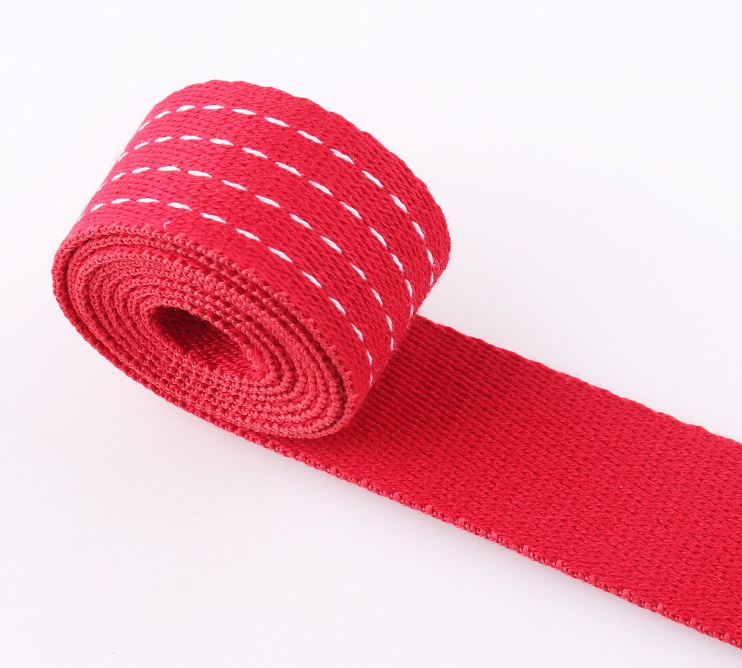 Webbed Ribbon Red Webbing Ribbon 1.5