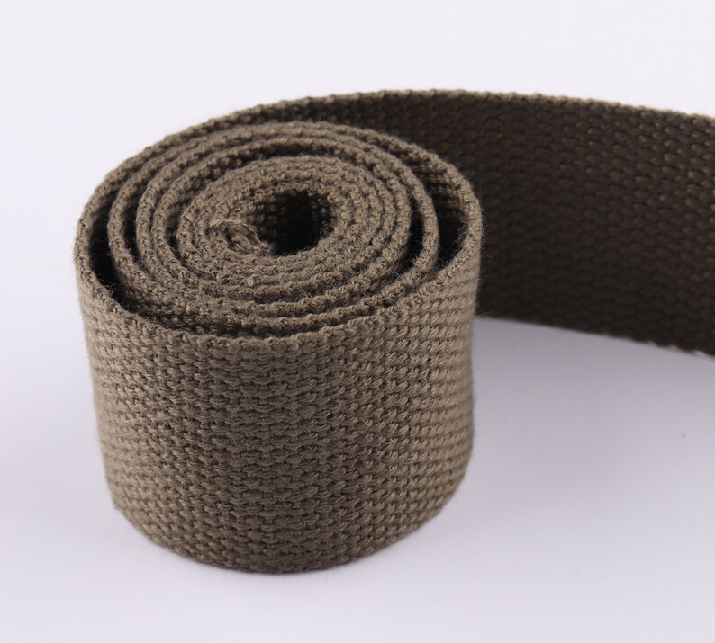 Cotton bing Olive Green bing 310 yards38mm Solid Color Etsy