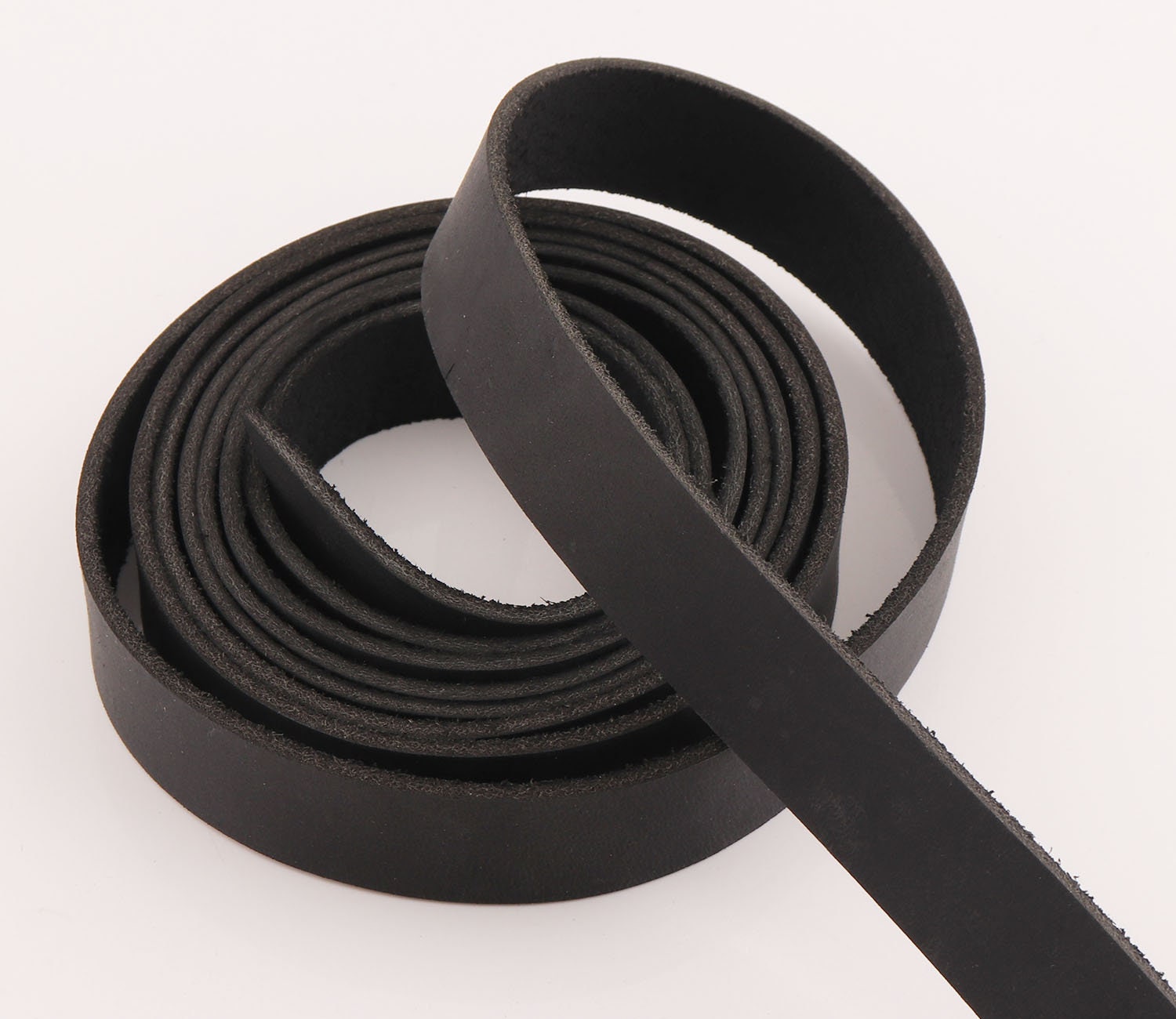Worth Black Calf Hair Leather Belt Large Luxury Calf Hair Belts for Discerning Women – w.kleinberg main image 2