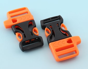 Plastic Buckle 20mm Black Release  Buckle Adjuster Buckle Release Belt Buckle Strap Buckle Adjuster Slider Buckle Bag Hardware