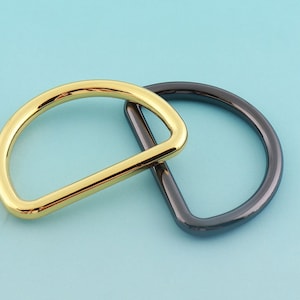 1 1/2&quot;(38mm) Unique D Rings D Buckle Belt Strap Buckle Webbing D Ring Handbag Accessories Leather Craft Hardware