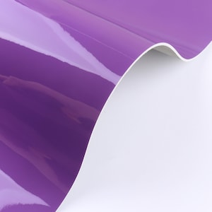 Purple Genuine Leather sheets 12&quot; Natural Leather Pieces Shiny Leather Crafts Real Leather Supplies DIY Leather Scrap for Jewelry