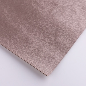 Lychee Skin Faux Leather Sheets A4 8*12&quot; Beige Synthetic Leather Soft Vegan Leather Crafts Leather Fabric Leather Supplies