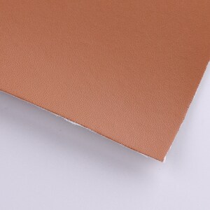 Faux Leather Sheets A4 8*12" Light Brown Synthetic Leather Soft Vegan Leather Earring Crafts Leather Fabric Leather Supplies