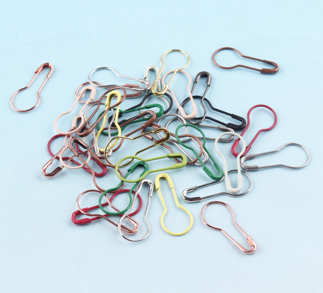 Colorful Bulb Safety Pins 50pcs/500pcs 219mm Brooch Bulb Safety Pins