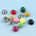 Rainbow Rivets 5mm Double Caped Rivets With Tools Mix Color Button ...