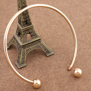 Purse Handles 2pcs 5 1/4 inch Golden Bag Handles with two rings Round Handbag Handles Bag Hardware Leather Craft Accessories