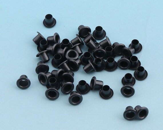 200Pcs new Metal Eyelet Grommet for Belt Bag Shoes Clothes Leather Craft WW
