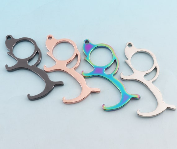 No Touch Door Opener Button Dog Shape Pusher Stylus Touch Free Etsy Canada