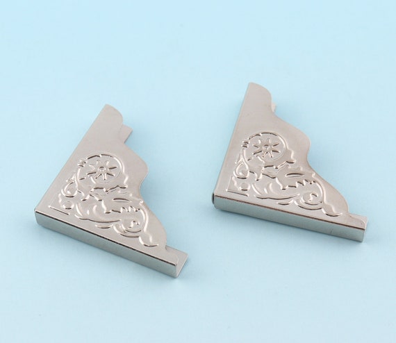 Silver Corners 20pcs Decorative Furniture Corner Protector - Decorative Table Corner Protectors Silver Corners 20pcs Decorative Furniture Corner Protector - Decorative Table Corner Protectors