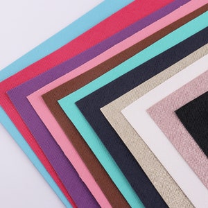 Colorful Synthetic Leather A3 12*16 3/4&quot; Solid Faux Leather Sheets Soft Vegan Leather Crafts Leather Fabric PU Leather Artificial Leather