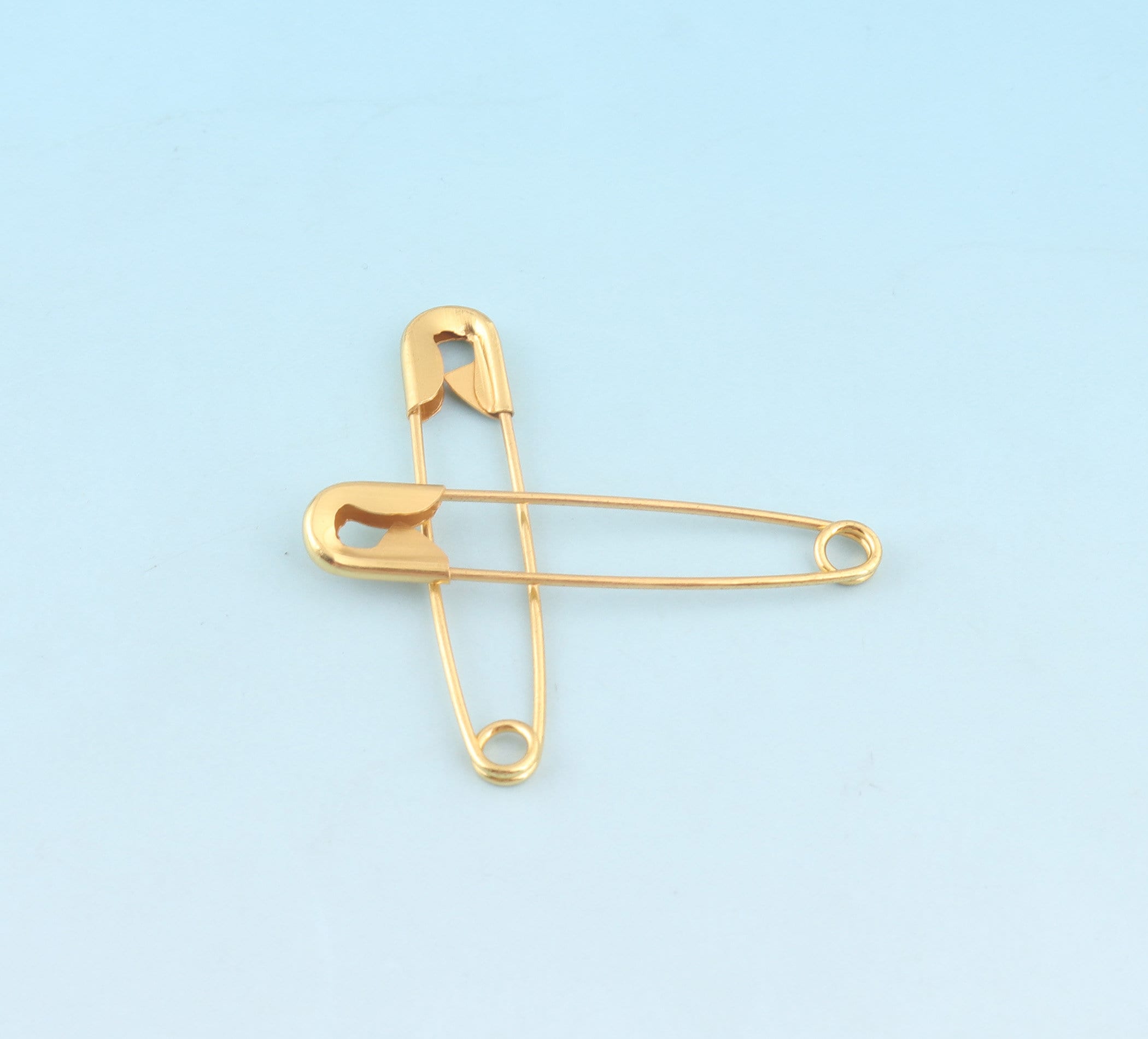50pcs 50mm Gold Safety Pins Kilt pins Silver Charming Safety | Etsy